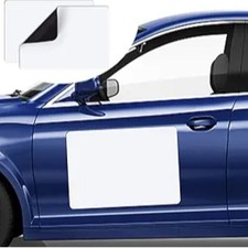 2Pcs Blank Car Magnets, 24x17 Inch Car Door Magnets Signs Rounded 24"x17"-2P
