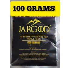 100 Gram Hair Building Fibers - Refill Your Existing Fiber Bottle Dark Brown