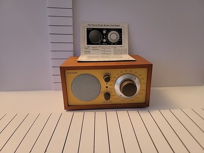 Tivoli Audio Model One AM/FM Aux In Radio - Walnut/yellow