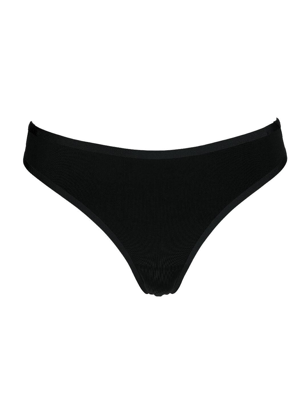 M - 12 M 12 After Eden Lola Thong Womens Thongs Everyday Lingerie Black