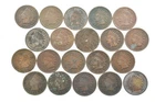 Lot 20 1800's 1890-1899 Indian Head Penny Cents US Coin Collection 2/5 Roll *327