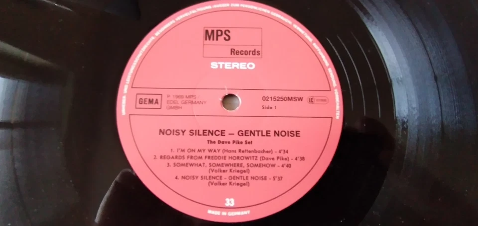 LP THE DAVE PIKE SET - Noisy Silence - Gentle Noise - Bild 2 von 4