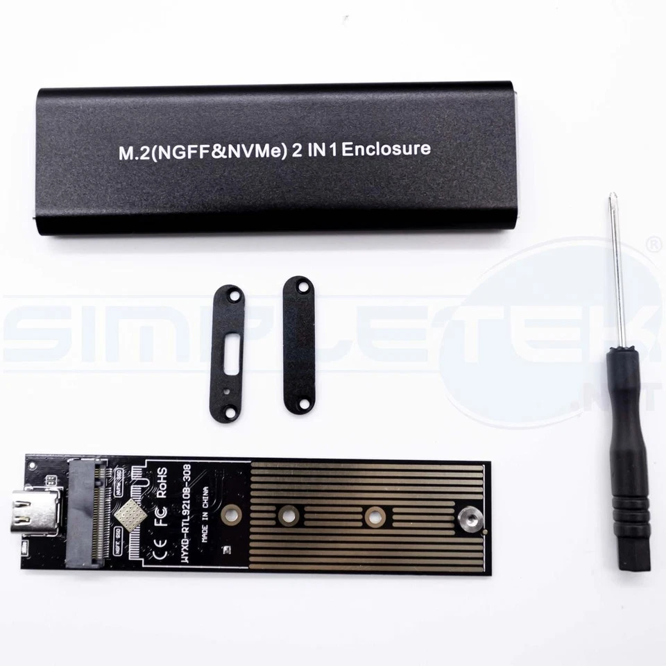 Mini SSD 120gb External Portable M.2 Slim Thin Usb-C Type-C Adapter USB _ - Image 4 of 4