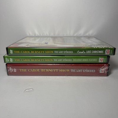 The Carol Burnett Show The Lost Episodes Christmas Bonus Features DVD New Sealed