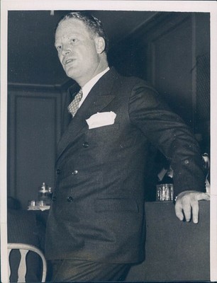 1936 John Hamilton Republican National Committee Chairman Politics Vintage Photo
