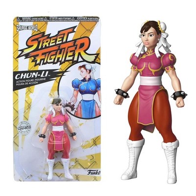 Savage World Street Fighter Funko Vinyl Figure | Chun Li Pink Dress (Chase