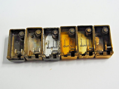 Dunhill Rollagas Lighter Repair Parts Genuine Lid 6pcs set
