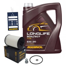 5L MANNOL 5W30 Longlife ÖL SCT Ölfilter Audi A3 A4 Seat Leon VW Golf 7 TDI