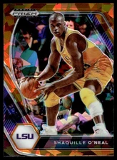 2021-22 Panini Prizm Draft Picks Prizms Orange Ice Shaquille O'Neal #84 21092