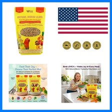 Natural Garden Blend Bird Food for Small Birds, 2 lb - Hand Packed in , Natur...