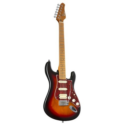Fame Custom ST HSS MN Sunburst - E-Gitarre