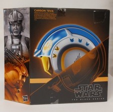 Star Wars The Black Series Carson Teva Electronic Helmet-NIB.