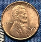 1930 S Mint Lincoln Wheat Cent Bu Red Great Penny Super Lustrous B1