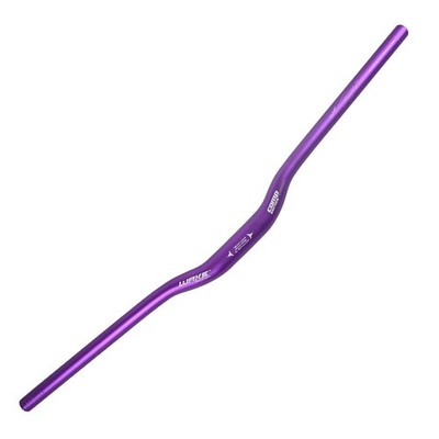 Wake Fahrradlenker 31,8mm Aluminium 780mm Lila Riser Bar MT
