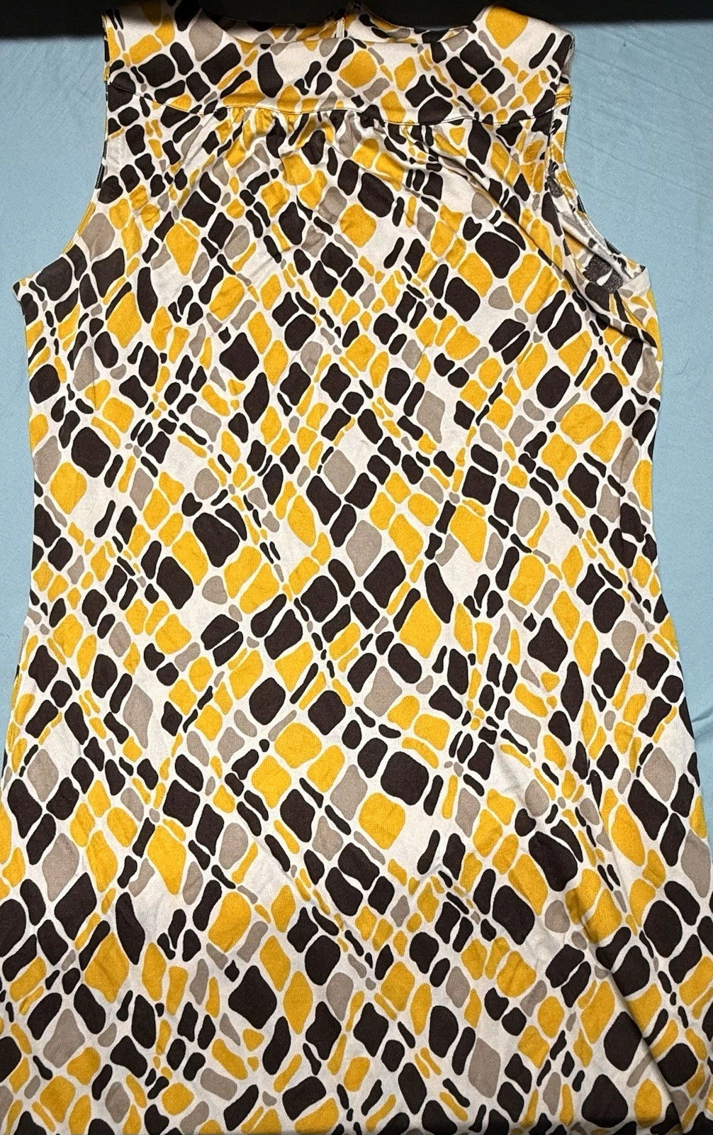 Abito Tory Burch in seta geometrica taglia S