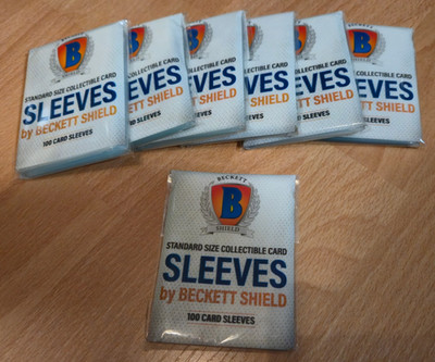 Beckett Sleeves - 7 Packungen je 100 Stück