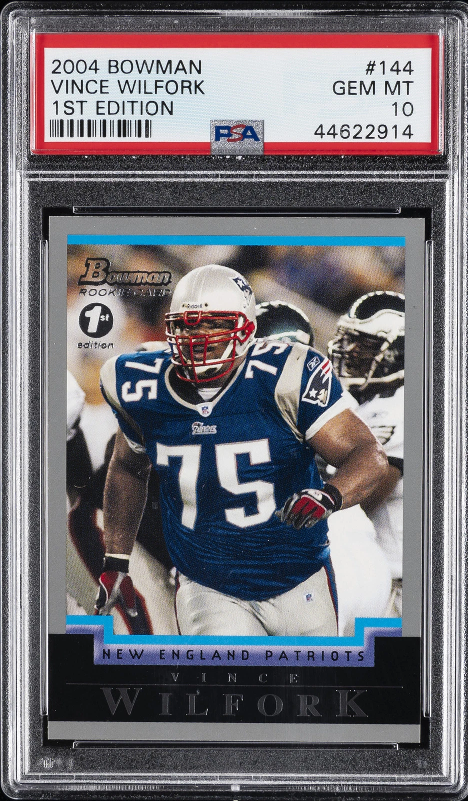 Vince Wilfork Bowman #144 1st Edition