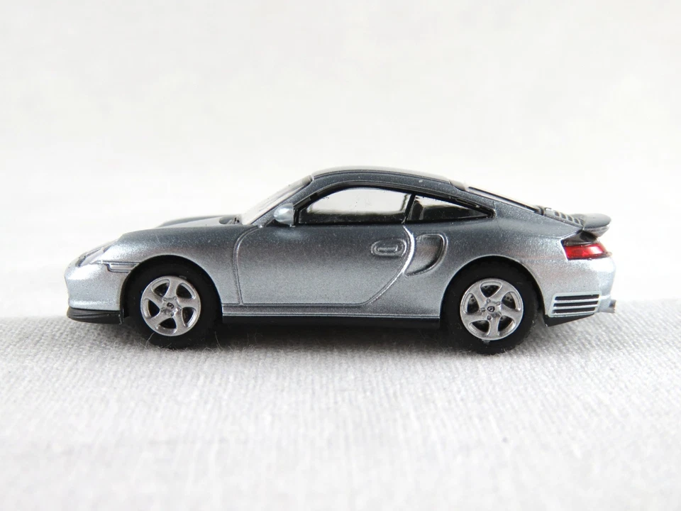 Minichamps 870 068170 Porsche 911 Turbo (2000) in silbermetallic 1:87/H0 NEU/OVP - Bild 4 von 4