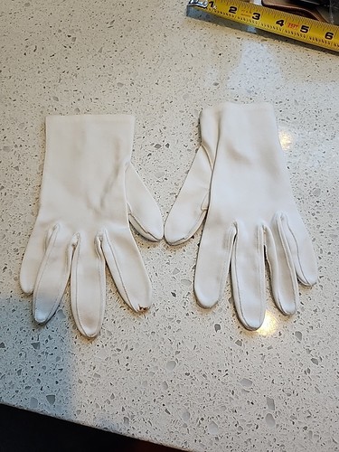 Lot de 9 paires de gants femme vintage rose noir aqua blanc lavande occasion - Photo 8/24