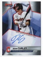 DEAN CURLEY - GUARDIANS - ON CARD AUTO - BOWMANS BEST