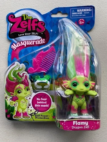 ZELFS THE MASQUERADE FLAMY DRAGON ZELF NEW TOY FIGURE