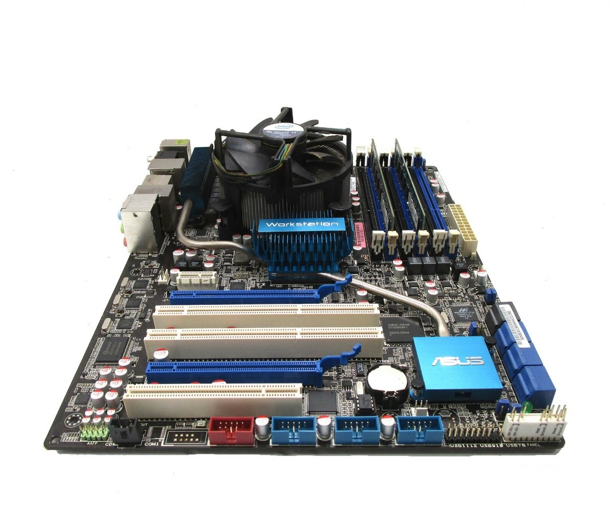 ASUS P6T WS PRO Motherboard With Intel Core i7 920 @ 2.67 GHz CPU