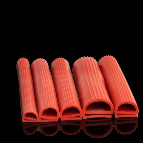 12mm-25mm E-Form Silikon Gummi Dichtleiste Dichtung Dichtung für Fenster Ofentür - Bild 5 von 10
