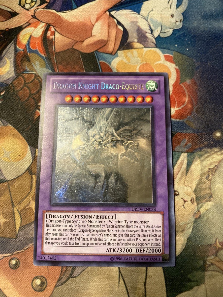 Dragon Knight Draco-Equiste - DREV-EN038 Ghost Rare VLP Yugioh