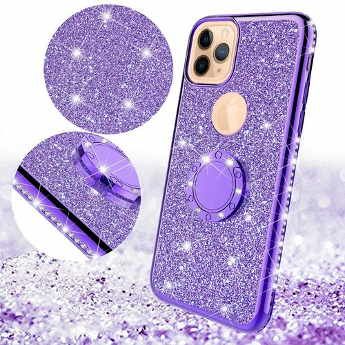 Für iPhone 11 Pro 5.8 Glitzer TPU Soft Bumper Stoßfest Handy Hülle + Emoji - Bild 8 von 17
