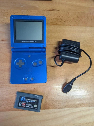 Game Boy Advance SP - Cobalt - Tested and Working - Used Condition