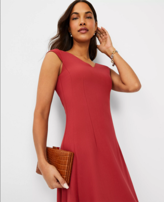 slim fit dress slacks Ann Taylor LOFT VINE PRINT MID-LENGTH CAMI Stylish Casual Sun Dress XS –  JNL Trading main image 1