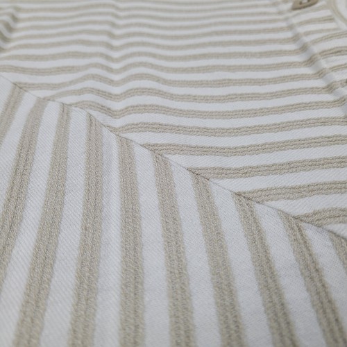 Soft Surroundings Artsy Contrasting Stripe Asymmetrical Hemline Boho Tunic Sz L - Picture 9 of 19
