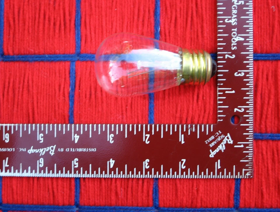 new Clear sign lamp 10S14 outdoor 10w string LIGHT BULB S14 EXTRAS ship for 7¢ - Image 2 of 3