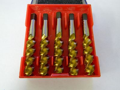 Cleveland C64485 Bottom Taps 1/2'' - 20 H5 3fl Tin Qty. 5 USA