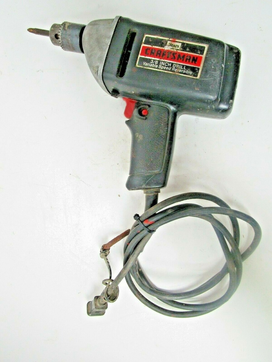Sears Craftsman 31510491 3/8 Variable Speed Reversible Drill
