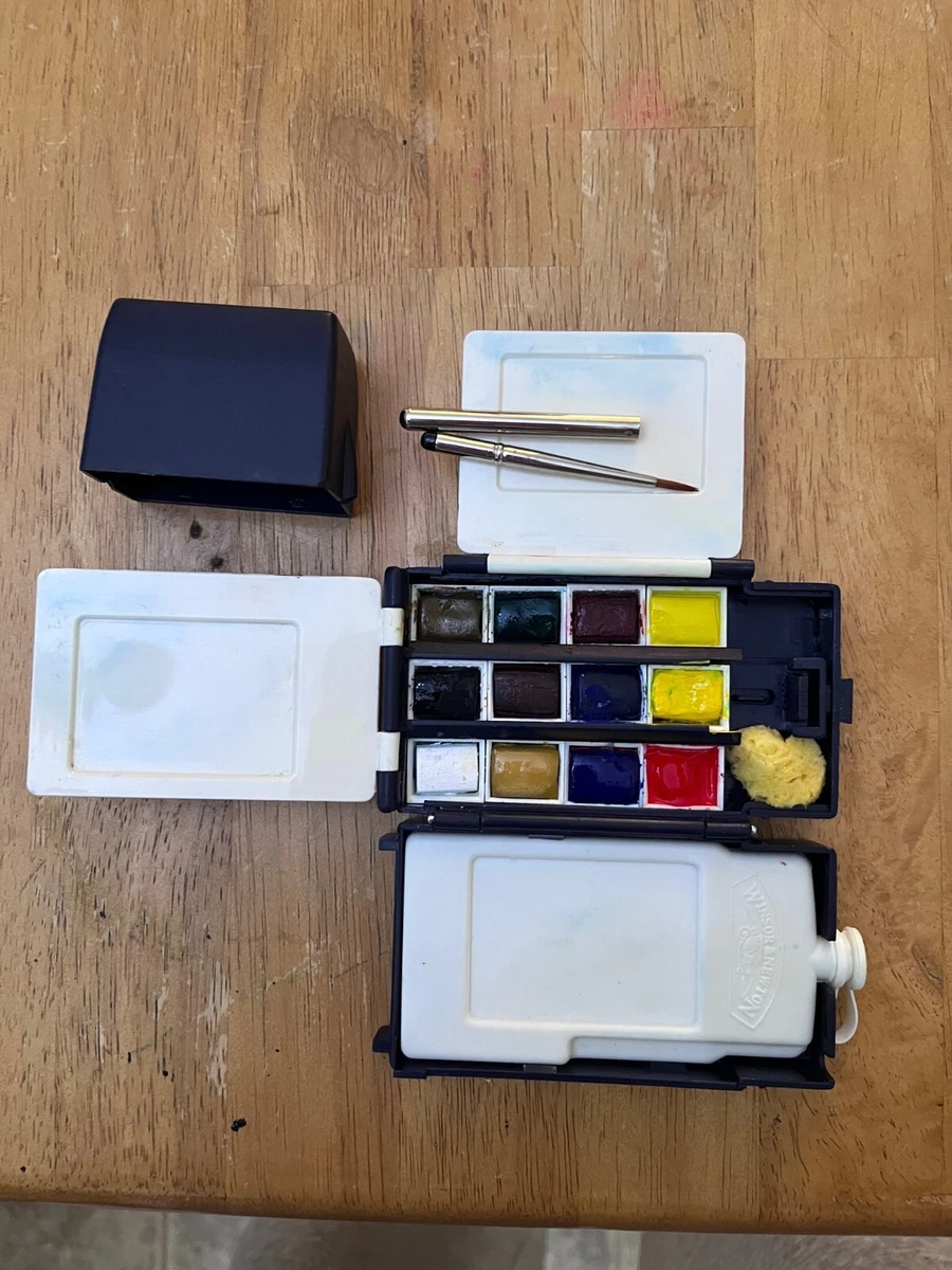 Winsor and Newton Professional Watercolor Paint Set, Compact Set, 14