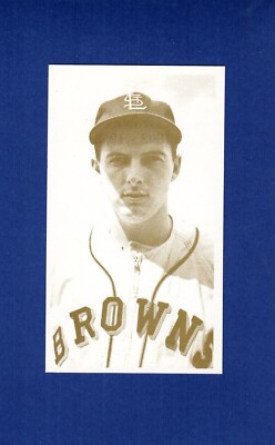 HAL HUDSON, 1902-1953 St. Louis Browns commemorative card | TCMA 1974-1975 FC A