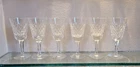 WATERFORD CRYSTAL ALANA PATTERN 6 Cordial Apertif  Vintage 5 1/8”H 21/4”D, Mint