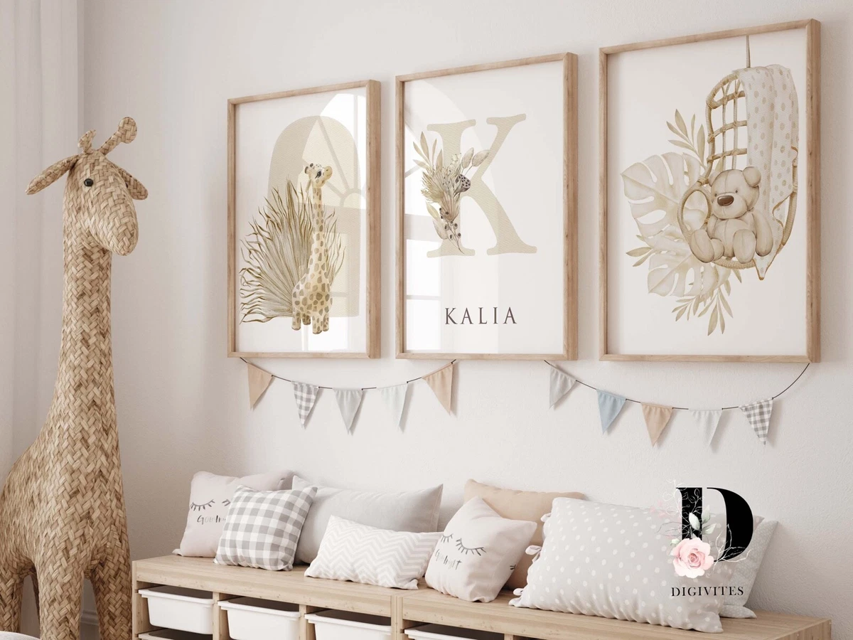 Gender neutral nursery wall cheap decor