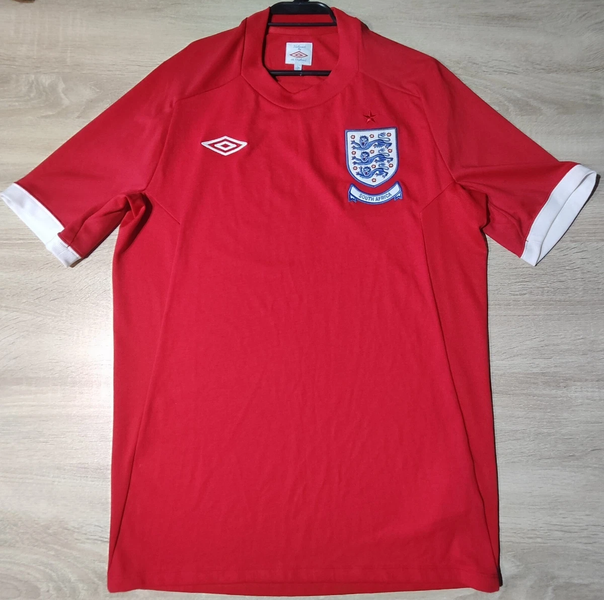 Vintage maillot de football dé l'équipe nationale d'angleterre umbro taille