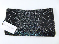 Gunne Sax by Jessica McClintock Evening Bag Kacie Rhinestones Embellished Black