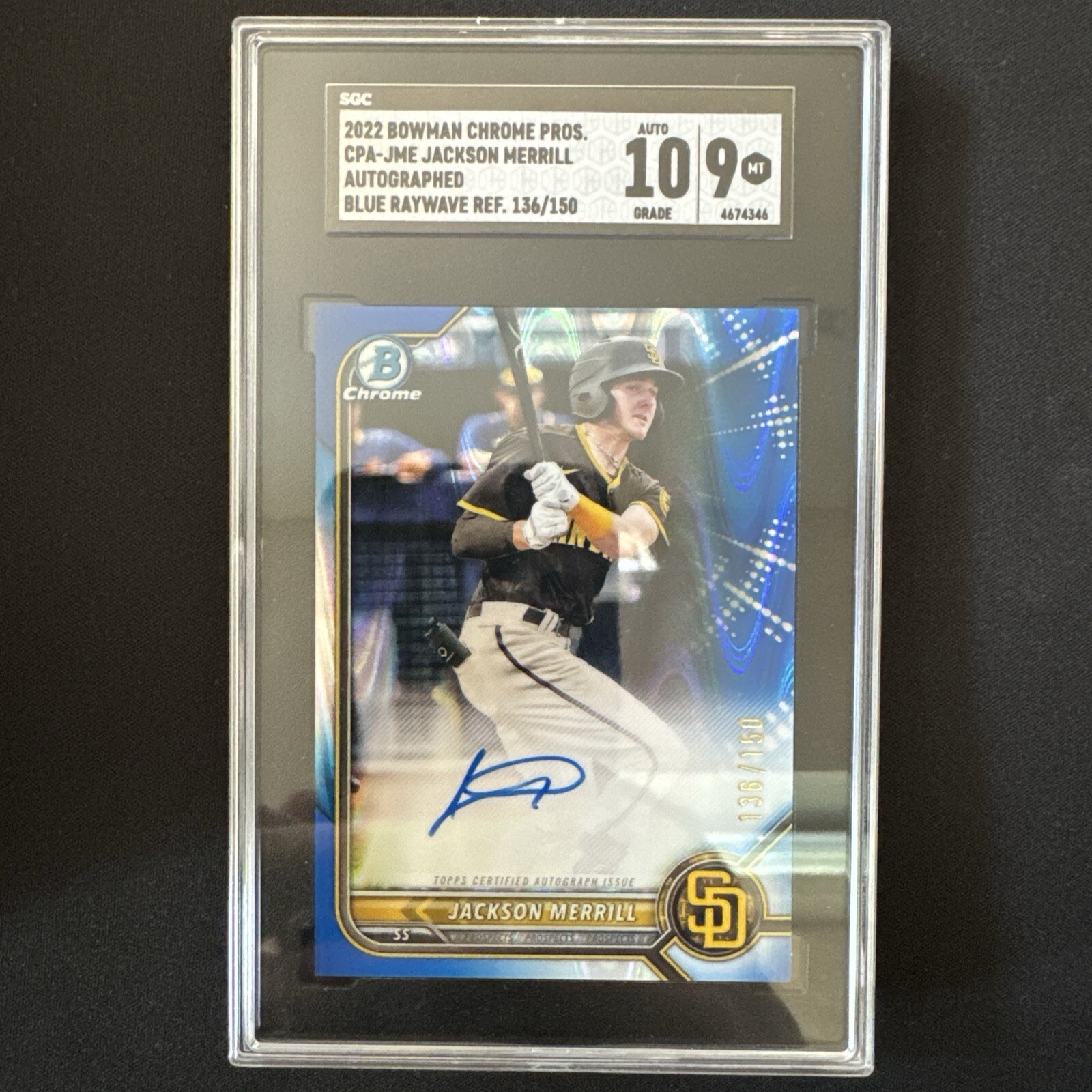 Jackson Merrill Topps Japan Edition Auto