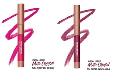 L'Oreal Paris Matte Lip Crayon 0.04oz ***CHOOSE YOUR COLOR***