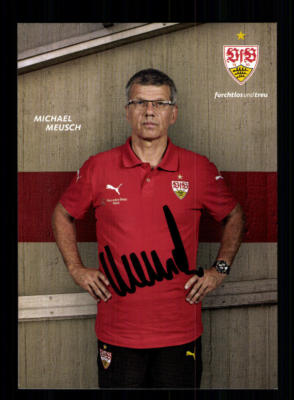 Michael Meusch autograph card VfB Stuttgart 2015-16 original signed + A 190825