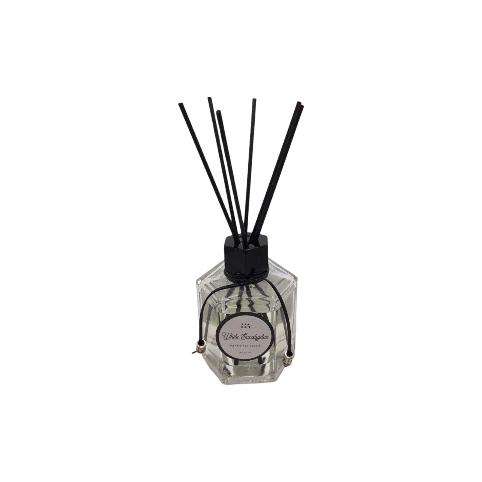 Haus of Antwine 4 Oz White Eucalyptus Reed Diffuser for Fresh Aromatherapy-image