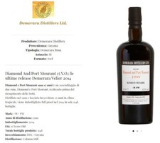Demerara Distillers Very Rare Diamond And Port Mourant 1999 Vol. 52,3% Cl. 70