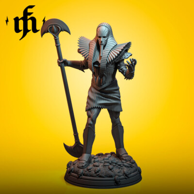 Pharaoh by Midas Forge | D&D | DnD | Miniature | Print on Demand