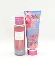 Victoria's Secret Pure Seduction Bliss Body Mist Spray & Body Lotion Set of 2