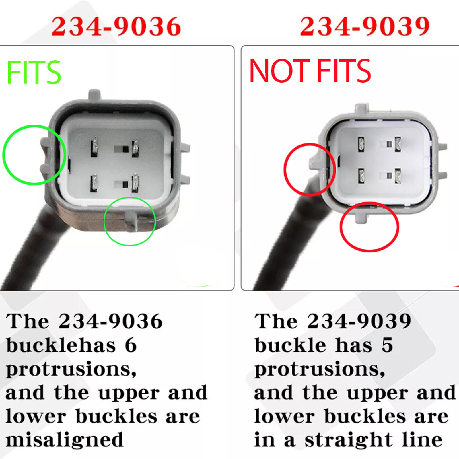 2x Up+Downstream O2 02 Air Fuel Ratio Oxygen Sensor For Nissan Altima Rogue 2.5L