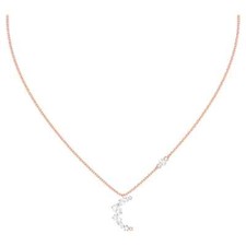 Collana originale Penélope Cruz Moonsun trasparente, tono oro rosa 5486357